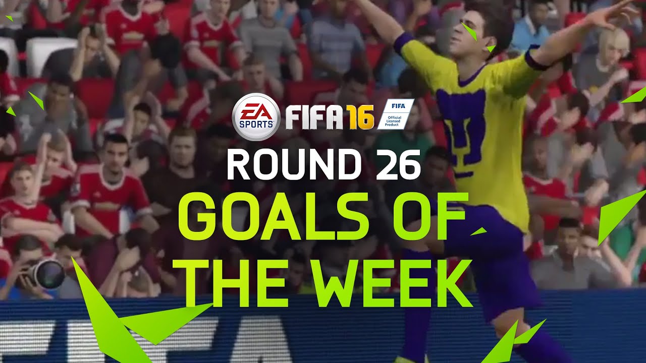 FIFA 16 - Best Goals of the Week - Round 26