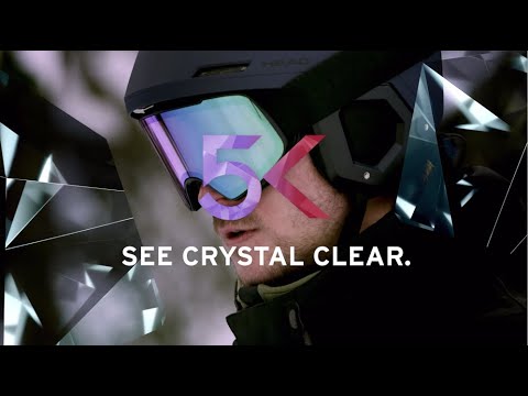 HEAD Ski Goggle 5K Lens Technology - See Crystal Clear