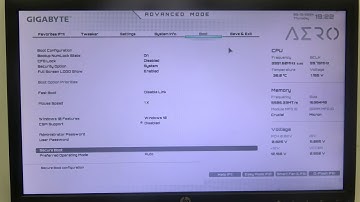 How To Leave BIOS Without Saving Settings On Gigabyte AERO Series Motherboard