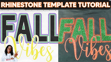 Een strass-sjabloon maken in Silhouette Studio | Tutorial voor omtrekken, aftrekken en rangschikken