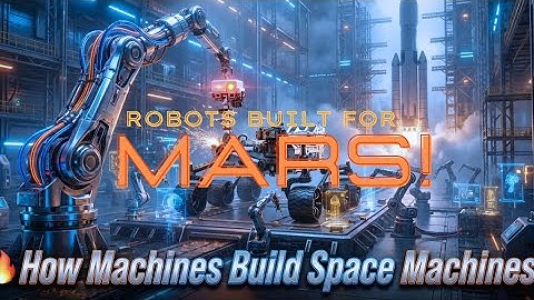 How Mars Exploration Robots Are Made #marsrover #factoryspace #robotmanufacturing #aimanufacturing