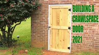 Building A Crawlspace Door 2021