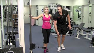 How To: Melt INNER THIGH FAT with ADDUCTOR CABLE MACHINE SINGLE LEG by Trainer Johnny