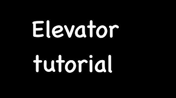 How to make a fake realism elevator | Blockate Tutorials