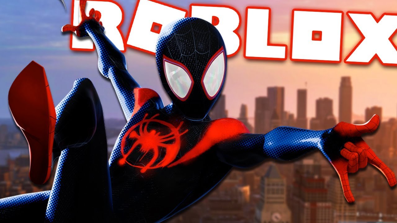 Webswing Simulator Blox Verse Miles Morales Suit Pro Swinging By Spidey Blox - roblox spiderman blox verse