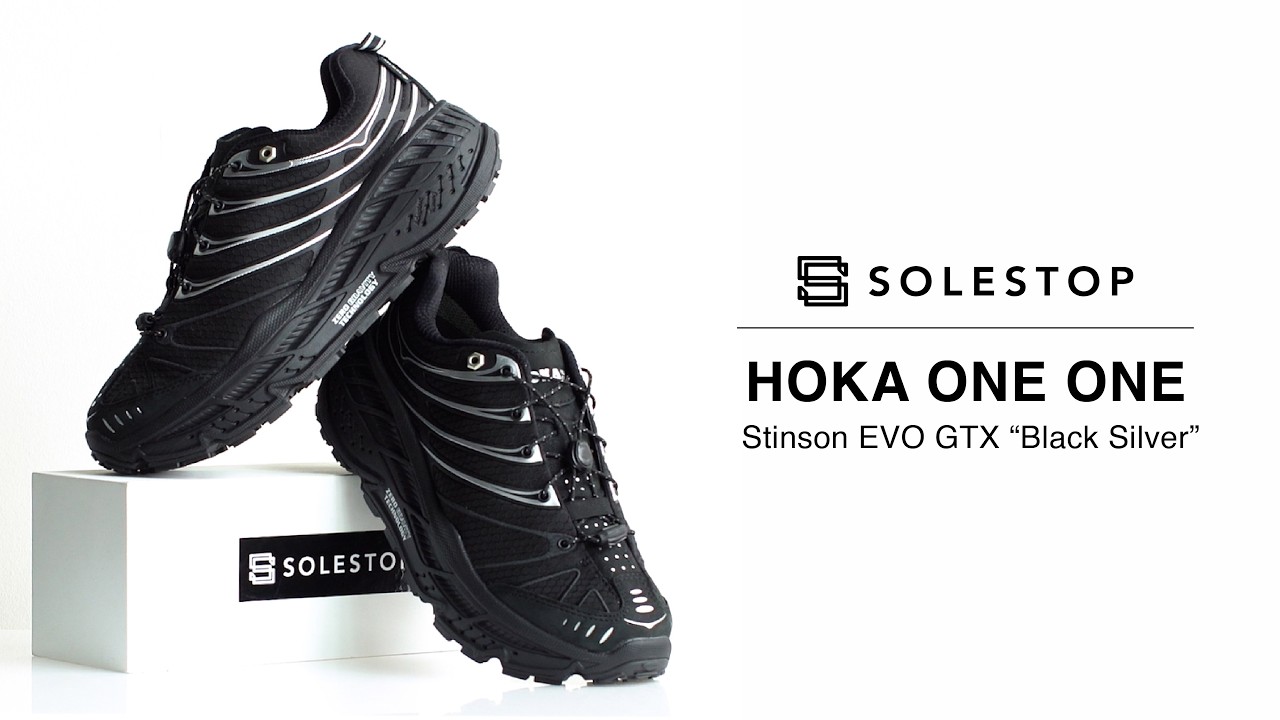 Solestop | Hoka One One Stinson EVO GTX | #HokaOneOne #Sneakers 