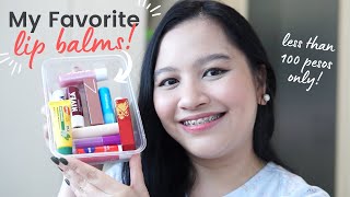 Best lip balms! (TINTED, W/ SPF, CLEAR) My favorite affordable (+ 1 high-end) moisturizing lip balms