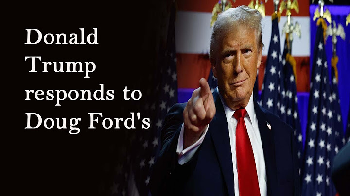 Donald Trump responds to Doug Ford's threat to cut off energy amid looming tariffs | Champ Fact
