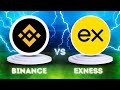 Binance VS Exness Comparison 2026 - Which one is Better?