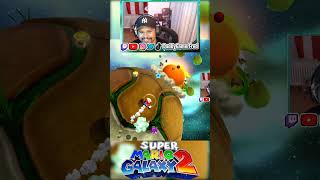 Fighting a Giant Pink Piranha Plant in Mario Galaxy 2!