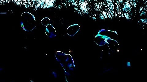 Soap Bubble Glow FX Test (No Chems): Just Sunset Light & Shadow : Keith Johnson