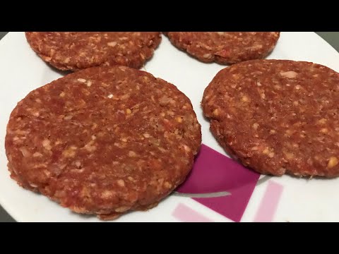 En Lezzetli Hamburger Köftesi Tarifi - Hamburger Köftesi Kalıbı Nasıl olur?