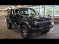 Ford Bronco Black Color - First Walkaround Video and Review !!