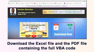 Download Code & Excel Sheet | Multi-Sheets Update with a Single Click | Excel VBA Automation