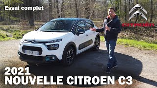 Nouvelle CITROEN C3 2021 - L'essai complet