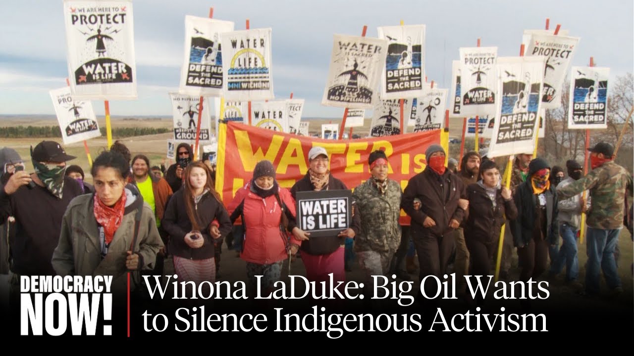 Winona LaDuke: DAPL Pipeline Lawsuit Against Greenpeace Aims to Silence Indigenous Protests, Too