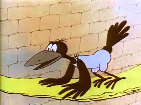 Советский мультфильм про ворону и кота