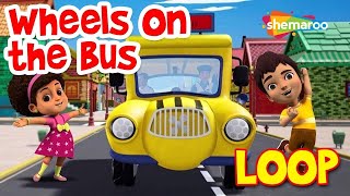 Wheels On The Bus [LOOP] Fun Nursery Rhyme & Kids Songs | Orange Mango by Shemaroo Kids 4,192 views 1 month ago 13 minutes, 12 seconds