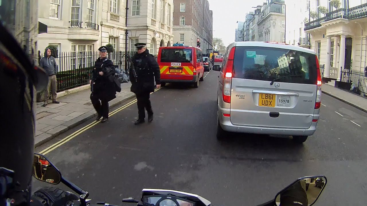 carbonated water Police Van or Police Bike !