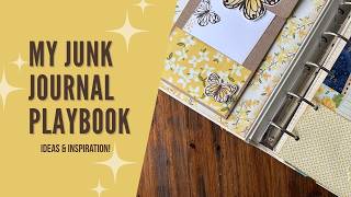 Inside My Junk Journal Playbook | Ideas for Pockets, Tuck Spots, Masterboards & More