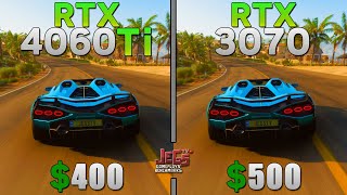 RTX 4060 Ti vs RTX 3070  - Tested in 15 games
