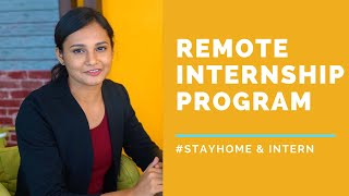 Remote Internship Program - SmartInternz