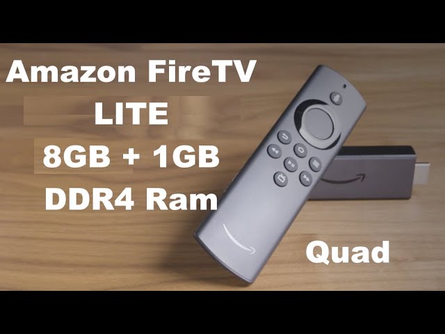 Amazon FireTV Stick Lite 8GB+1GB Ram DD4 QuadCore 32 Bit - YouTube