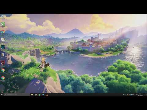 genshin impact live wallpaper bergerak - YouTube