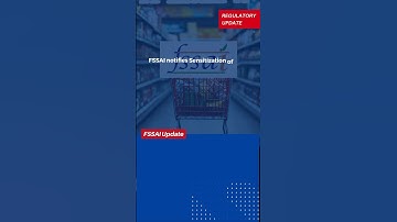 FSSAI notifies Sensitization of Food Testing Laboratories mapped on FICS portal #breakingnews #food