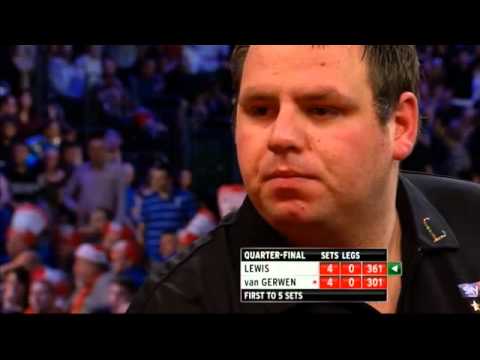 Lewis v Gerwen | 5/6 | Quarter Final | World Darts Championship 2013