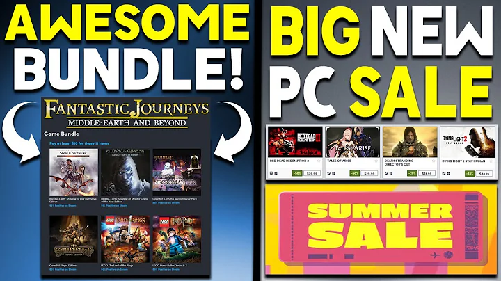 AWESOME NEW HUMBLE BUNDLE + BIG PC GAMES SUMMER SALE!