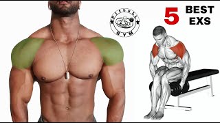 5 التمارين التي تجعل عضلات كتفك تنمو بسرعة جربها  (exercises shoulde)