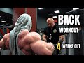 Back traps abs workout  4 weeks out of empro spain
