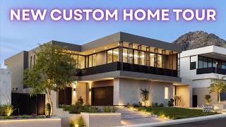 New Custom Home Tour! [North Phoenix | Living in Arizona | Luxury Home | Mountain Views]