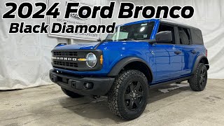 2024 Ford Bronco Black Diamond 4-Door Review