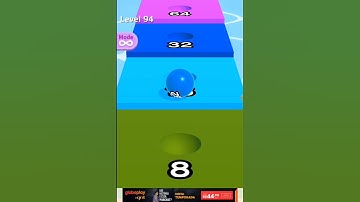 Getting all The numbers : GAMEPLAY BALL RUN 2048