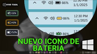 🚀 ¡ACTIVA EL NUEVO ICONO DE BATERÍA DE WINDOWS 11! ⚡ ES IMPRESIONANTE 🔥 screenshot 5