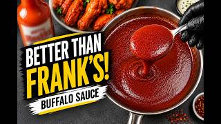 The BEST Homemade Buffalo Sauce in 5 Minutes | Better Than Restaurant Wings Sauce| DOMS Easycook