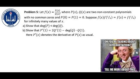 2021 NMC Nigerian Mathematics Olympiad 3rd Round Problem 5