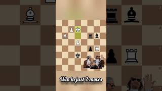 Black to Move &amp; Win Instantly 🖤⚡ #chess #chessgame #chessforkids #chessopening #puzzle #games