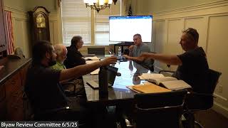Bylaw Review Committee Meeting 6/5/25