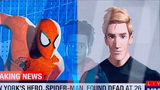 SPIDER MAN INTO THE SPIDER VERSE - I’m not scared of the dark - Peter Parker dies - Movie clip Resimi