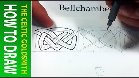 How to Draw Celtic Knots 17 - Willibrord Triskele 2/4