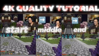 4K QUALITY TUTORIAL🤫|CAPCUT|ADDICTGAMERZ|EDITING TUTORIAL