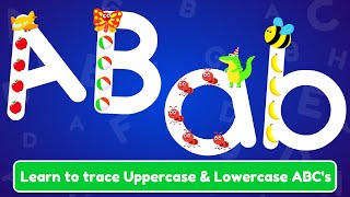 LEARN TO TRACE UPPERCASE AND LOWERCASE ABC TRACING PHONICS FOR KIDS screenshot 5