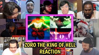ZORO VS KING REACTION MASHUP