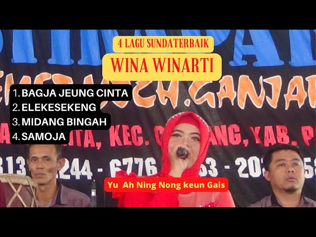 Koleksi 4 Lagu Sunda Terbaik Cover Wina Winarti (LIVE SHOW Mandala Batukaras Pangandaran) class=