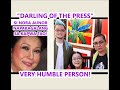 NORA AUNOR "DARLING OF THE PRESS" CHAMPION SA PAKIKISAMA, NAPAKAGALANG SA KAPWA TAO AT VERY HUMBLE!