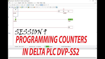 HOW TO USE COUNTER IN DELTA PLC DVP-SS2 | Class 09 | PROGRAMMING COUNTER | BeingGuruElectrical