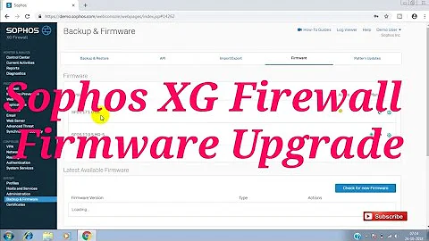 how to upgrade Sophos XG Firewall firmware step by step | New Hindi Video
